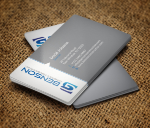 Business Card Design by Verified artistry (Design garden) for Benson Construction Group, Inc. | Design: #12076145