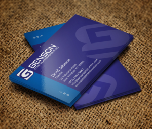 Business Card Design by Verified artistry (Design garden) for Benson Construction Group, Inc. | Design: #12076147