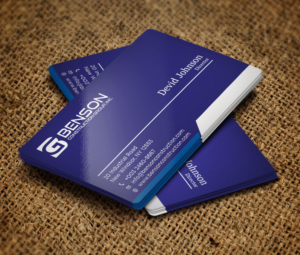Business Card Design by Verified artistry (Design garden) for Benson Construction Group, Inc. | Design: #12076153