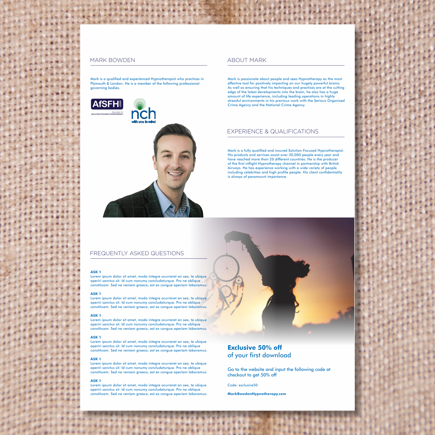 Brochure Design by barinix for this project | Design #12122741