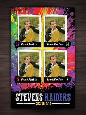Soccer Photo Poster  | Diseño de Póster por earldesigns