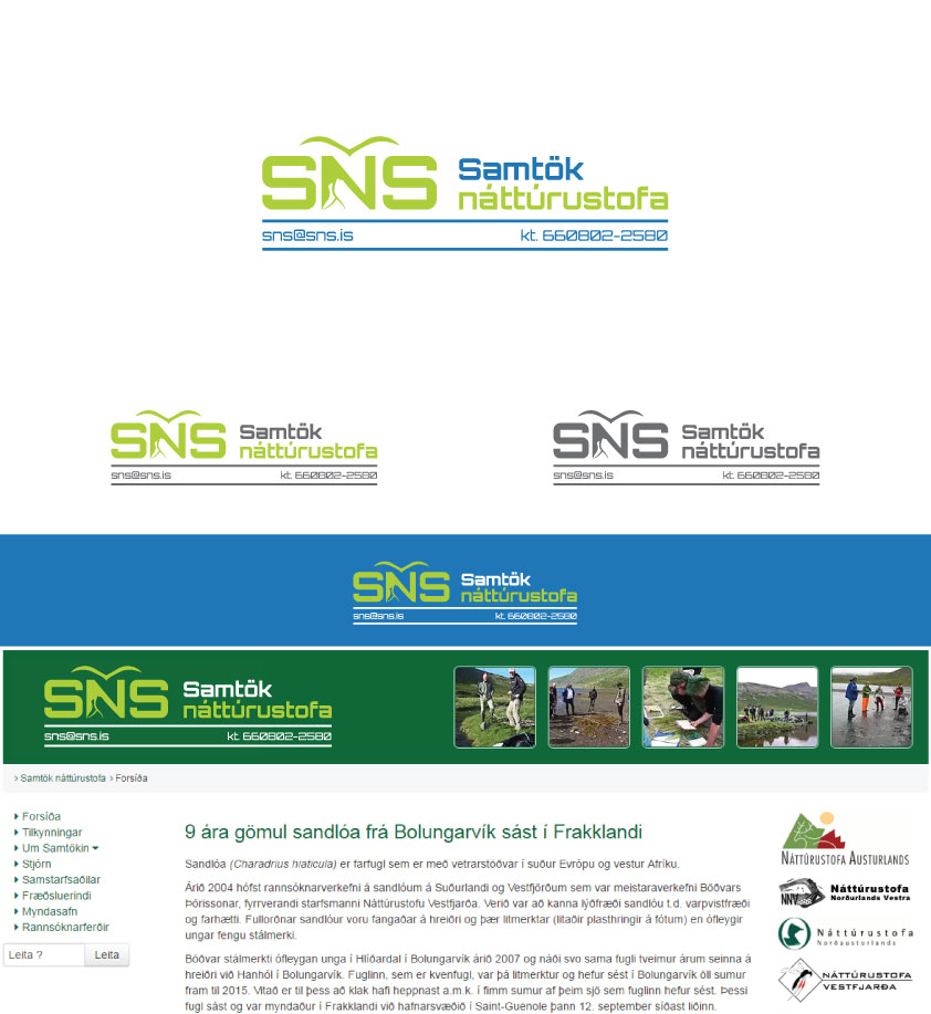 Diseño de Logo por ZRAKdesign para Náttúrustofa Suðausturlands | Diseño #12175817
