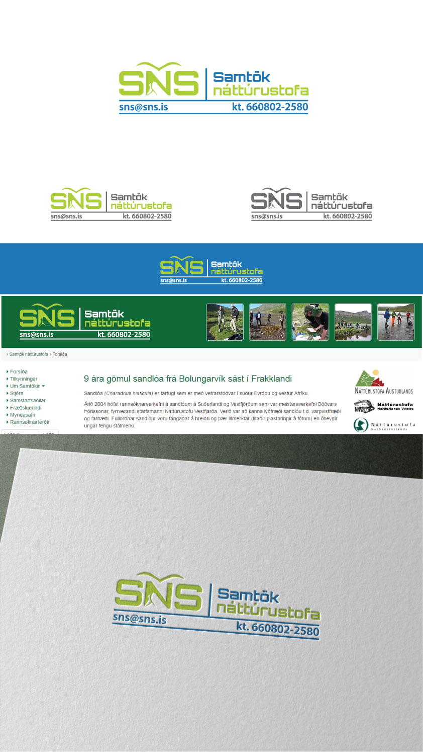 Diseño de Logo por ZRAKdesign para Náttúrustofa Suðausturlands | Diseño #12212931