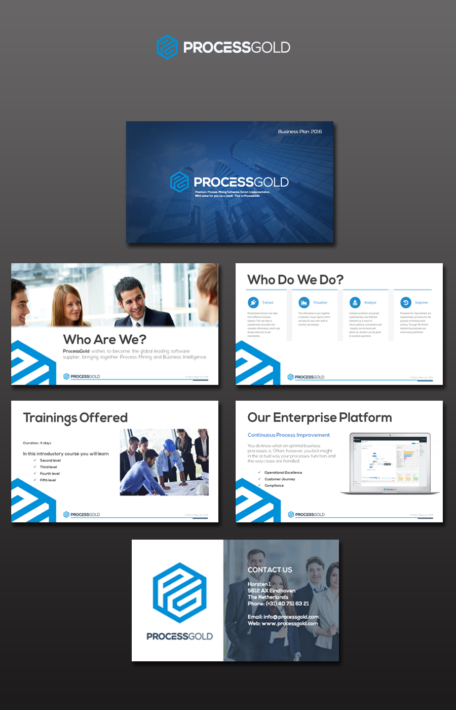 Stationery Design by Sarah Mathews for ProcessGold AG | Design #12094081