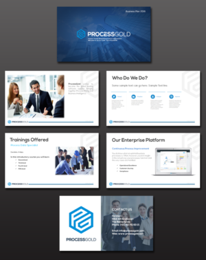 Mine for Gold! Create PowerPoint Template for ProcessGold! | Stationery Design by Sarah Mathews