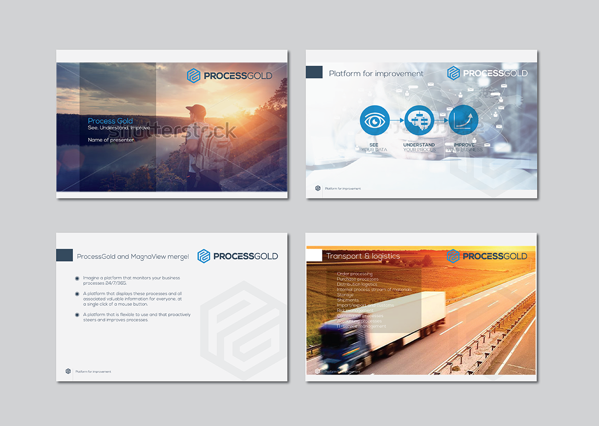 Stationery Design by nafizrahat for ProcessGold AG | Design #12117757