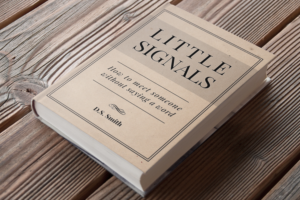 Little Signals (instructional dating book) | Book Cover Design by karolin