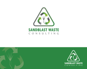 Logo Design by Sufiyan Ahmed Khan for Sandblast Waste Consulting | Design #12085994