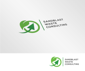 Logo-Design von Gridline Concepts für Sandblast Waste Consulting | Design: #12219352