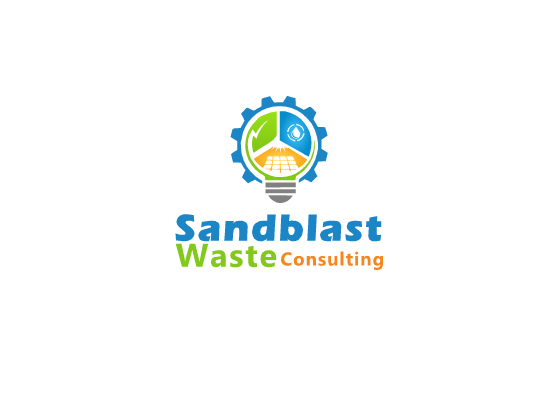 Logo-Design von k.karina10 für Sandblast Waste Consulting | Design #12177283