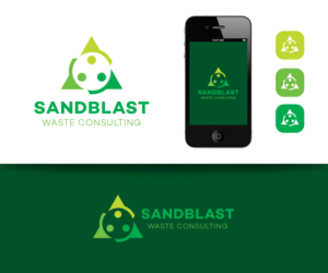 Sandblast Waste Consulting | Logo Design by nandkumar