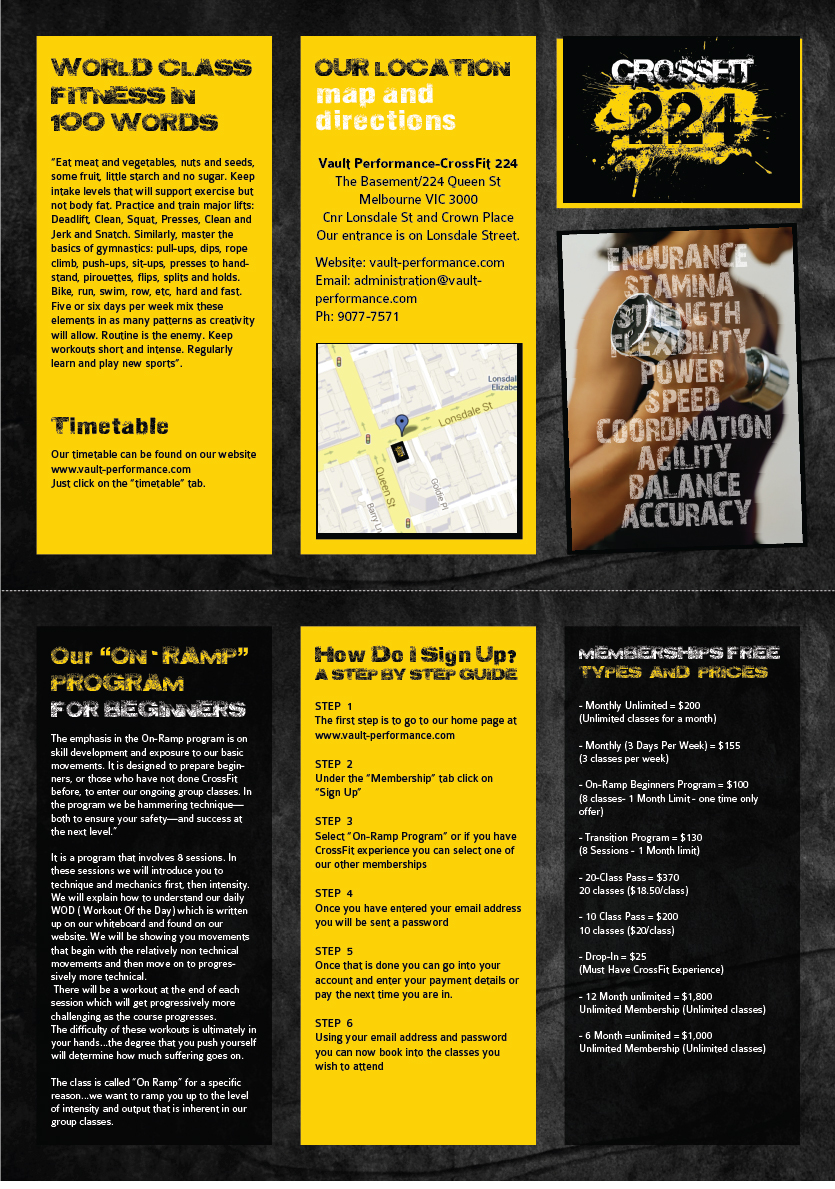 Broschüren-Design von Rusho für Dan Lempriere | Design #2378525