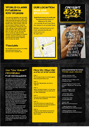 Brochure Design by Rusho