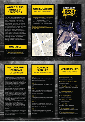 Brochure Design by Rusho for Dan Lempriere | Design: #2385543