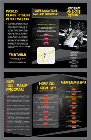 Brochure Design by Sheilah for Dan Lempriere | Design: #2383944