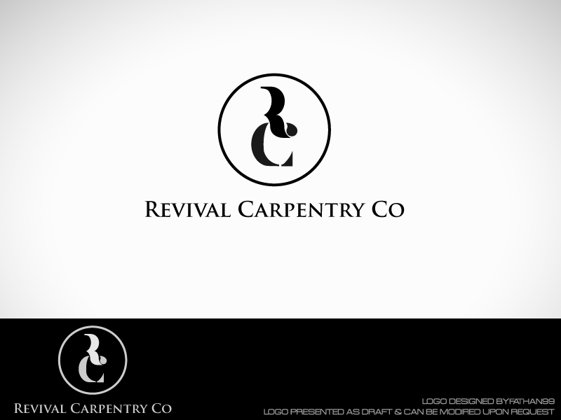 Logo Design by Fathan99 for Revival Carpentry Co. | Design #12192813
