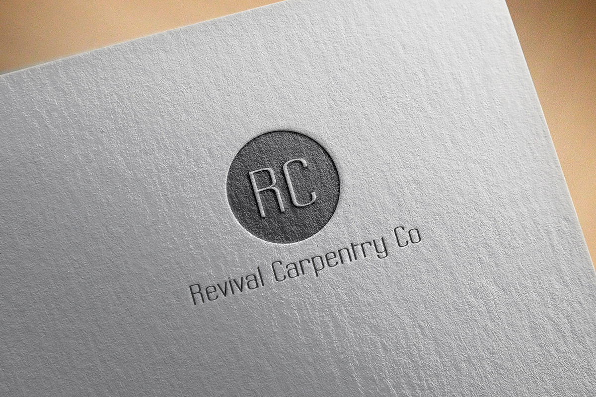 Logo Design by Ather Ali Khan for Revival Carpentry Co. | Design #12240233