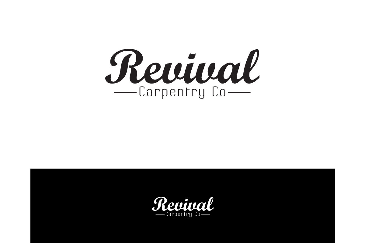 Logo Design by Ather Ali Khan for Revival Carpentry Co. | Design #12244257