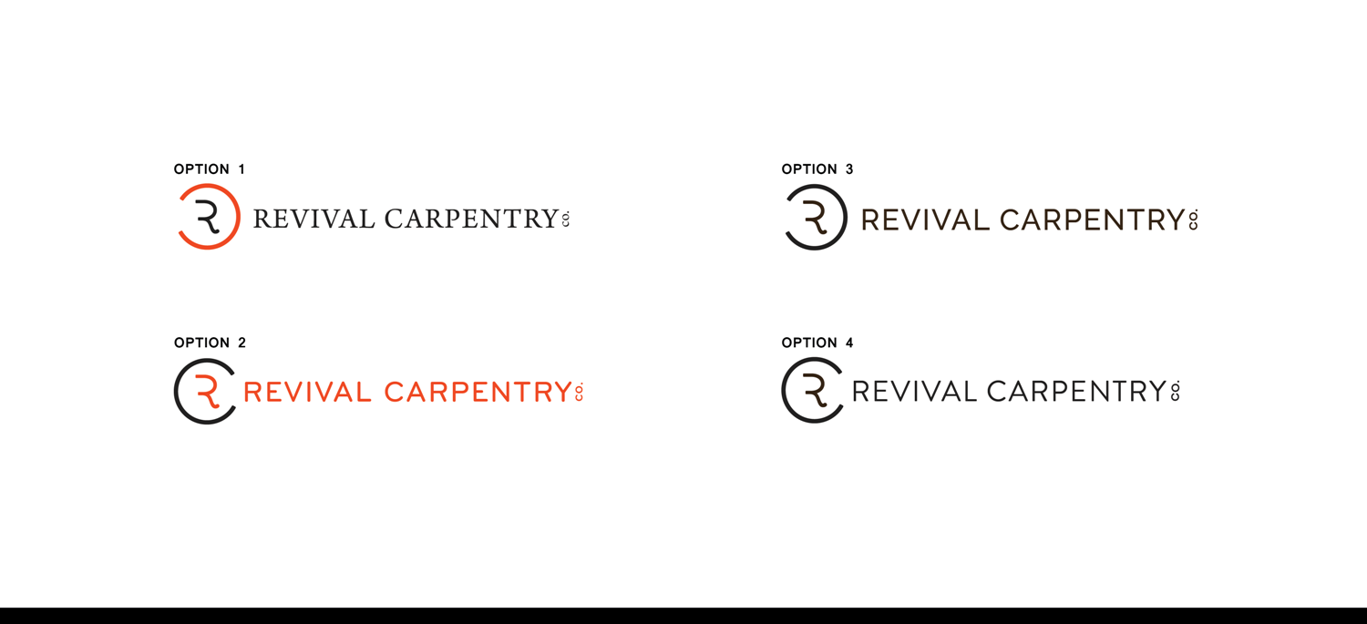 Logo Design by Knockout for Revival Carpentry Co. | Design #12211809