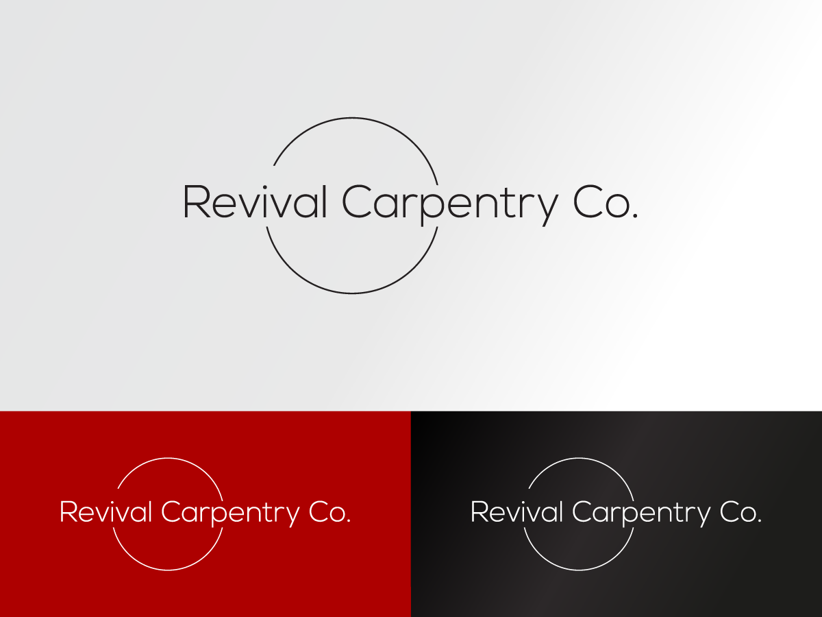 Logo Design by Beaniie for Revival Carpentry Co. | Design #12187104