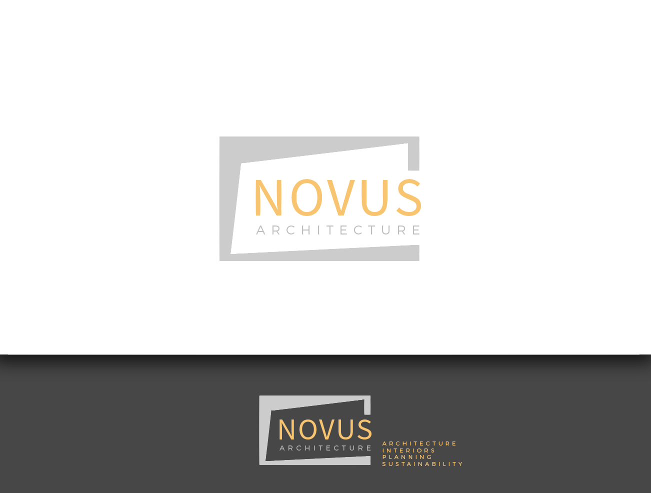 Logo Design by wonderland for NOVUS Architecture | Design #12166943