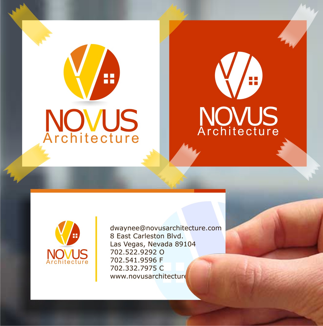 Logo Design by roemputliar24 for NOVUS Architecture | Design #12162616