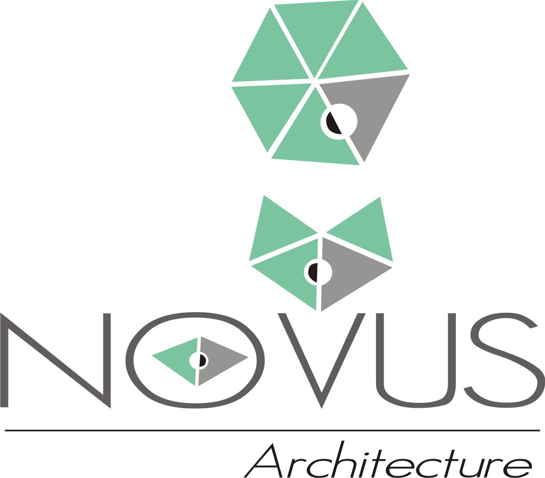 Logo Design by tembre studio for NOVUS Architecture | Design #12190964