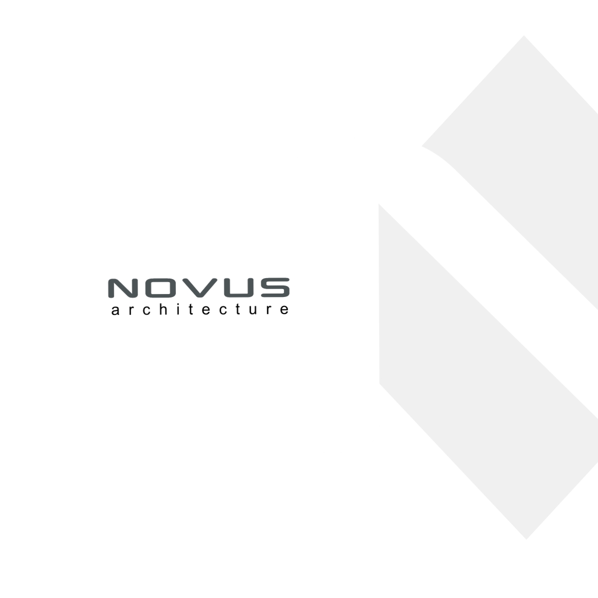 Logo-Design von Patrick Davidson für NOVUS Architecture | Design #12254684