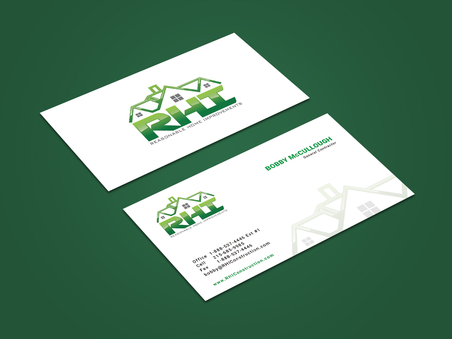 Design de Carte de Visite par alvinfadoil pour Reasonable Home Improvements | Design #12087682