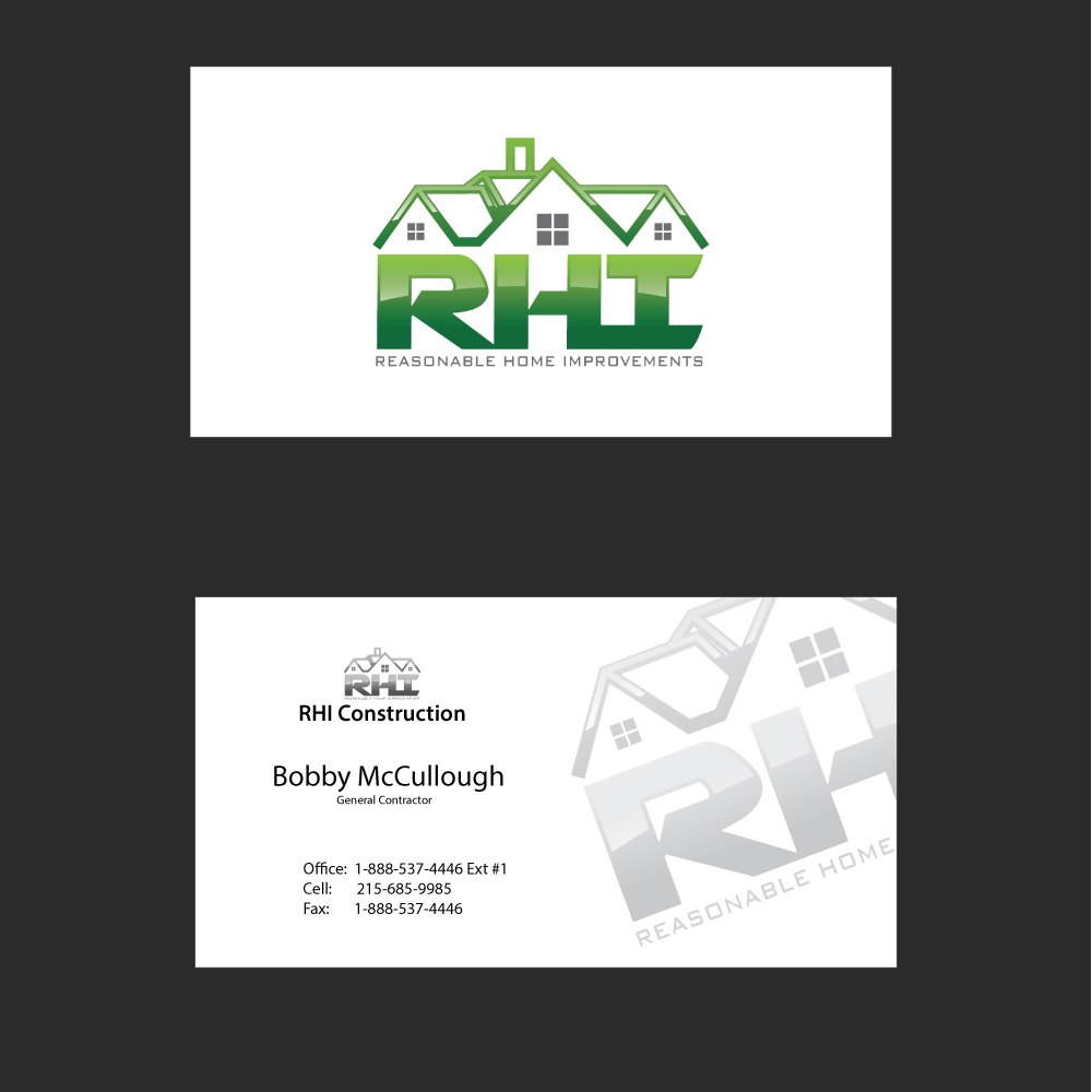 Diseño de Tarjeta de Presentación por Thakataya para Reasonable Home Improvements | Diseño #12087419
