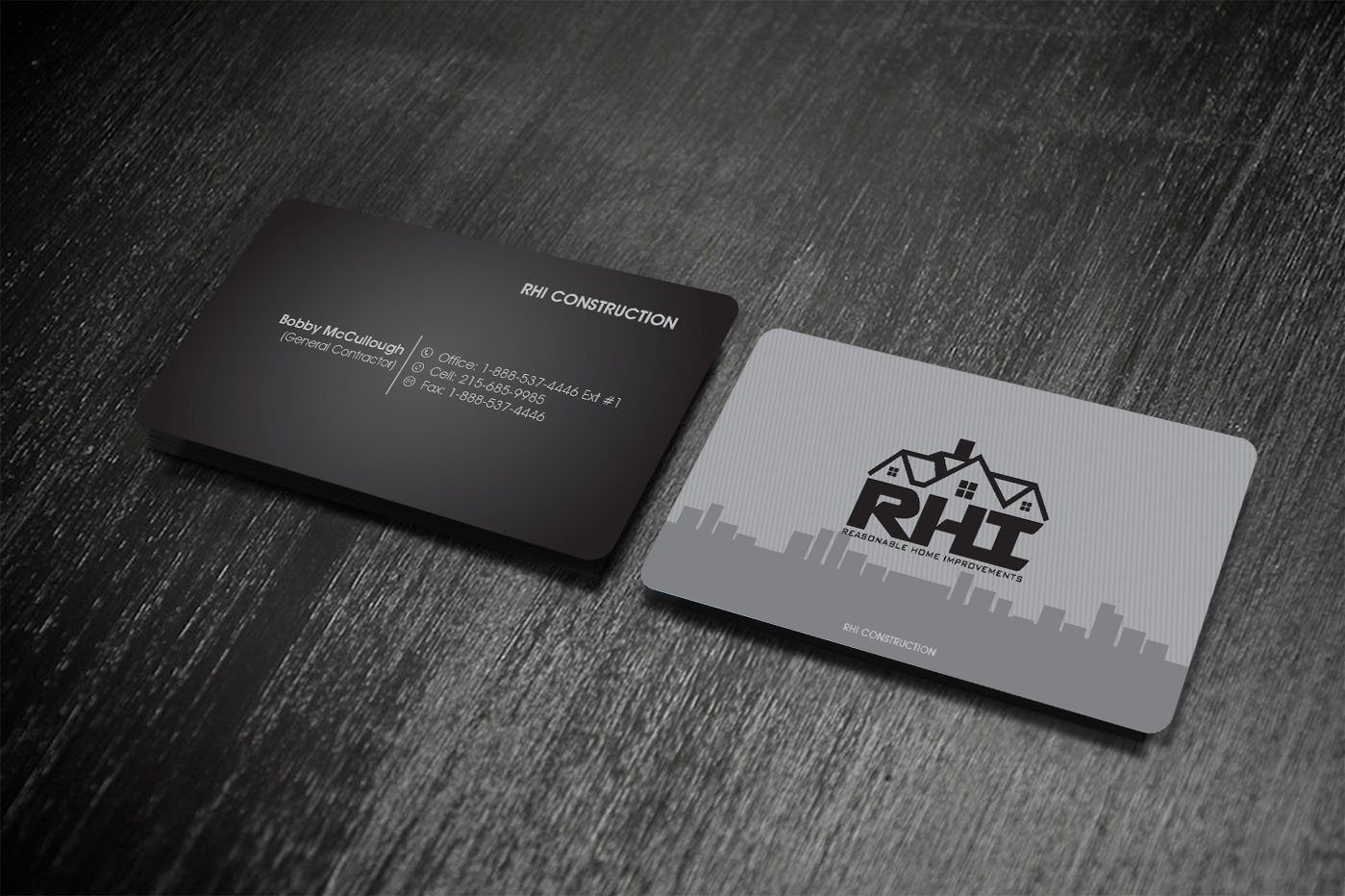 Business Card Design by creative vision for Reasonable Home Improvements | Design #12092217