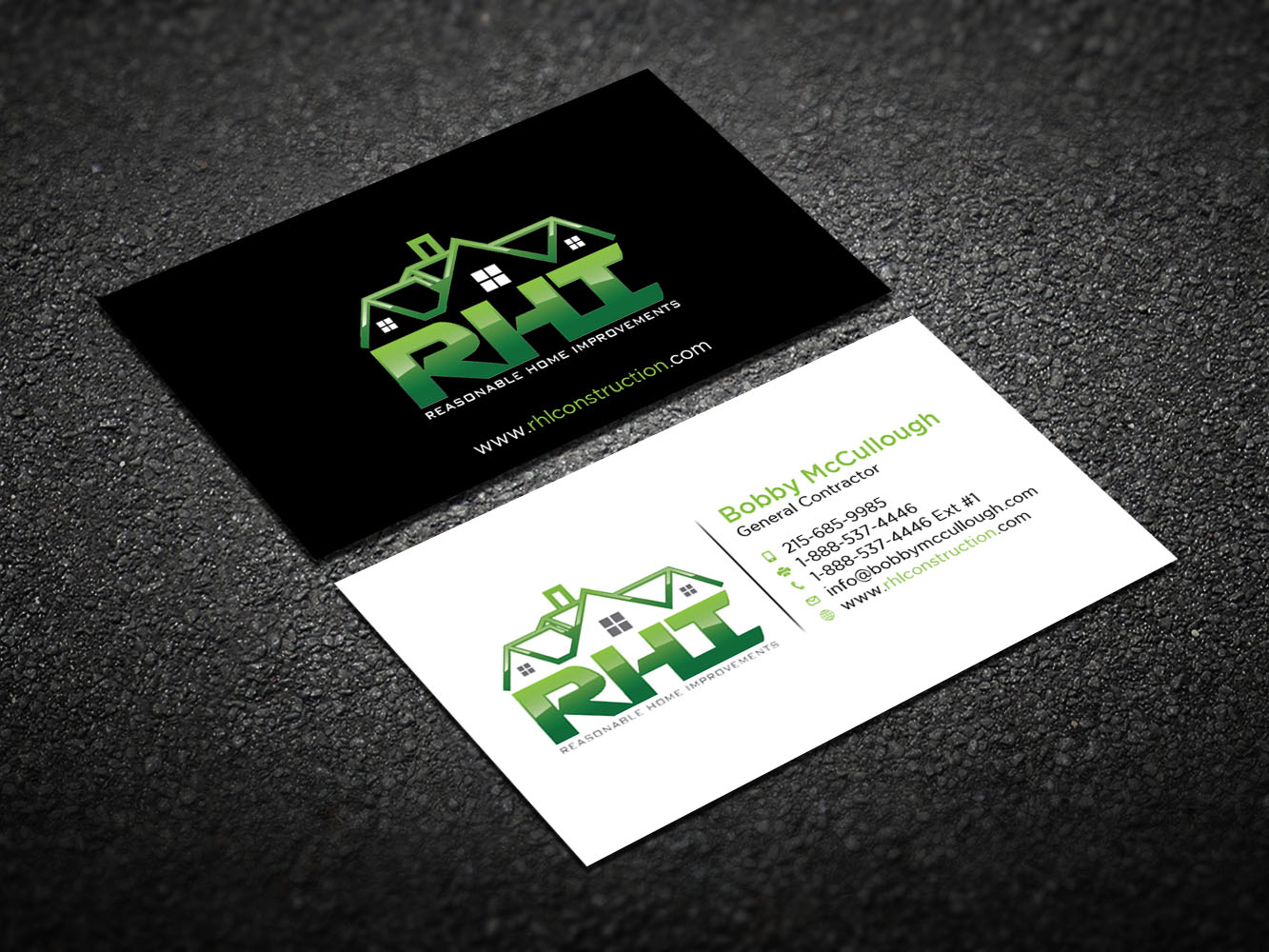 Visitenkarten-Design von Verified artistry für Reasonable Home Improvements | Design #12092326
