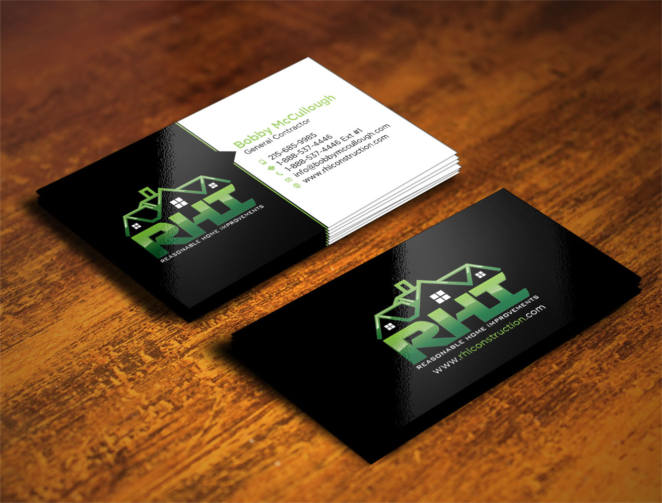 Visitenkarten-Design von Verified artistry für Reasonable Home Improvements | Design #12092329