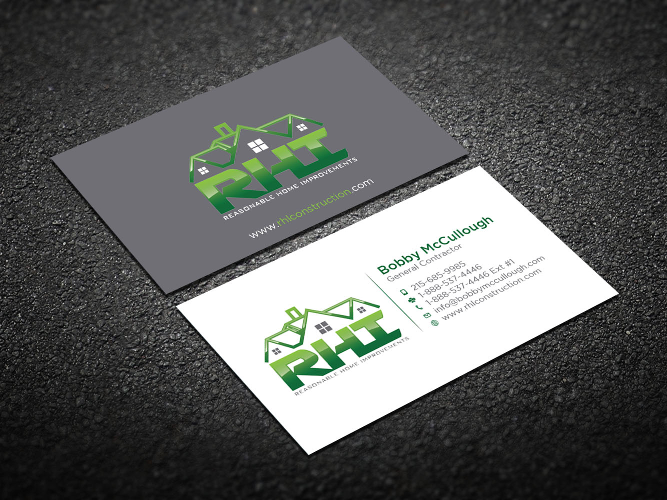 Business Card Design by Verified artistry (Design garden) for Reasonable Home Improvements | Design #12092330