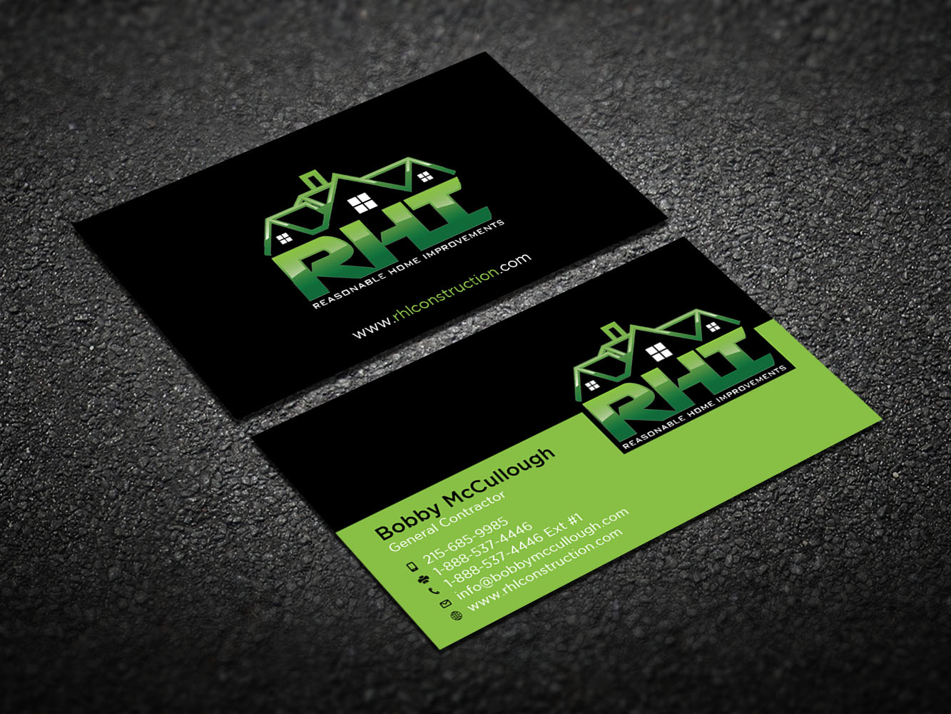 Visitenkarten-Design von Verified artistry für Reasonable Home Improvements | Design #12093054