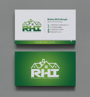 Design de Carte de Visite par chandrayaan.creative pour Reasonable Home Improvements | Design : #12102363