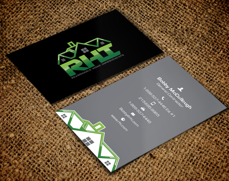 Design de Carte de Visite par chandrayaan.creative pour Reasonable Home Improvements | Design #12102385