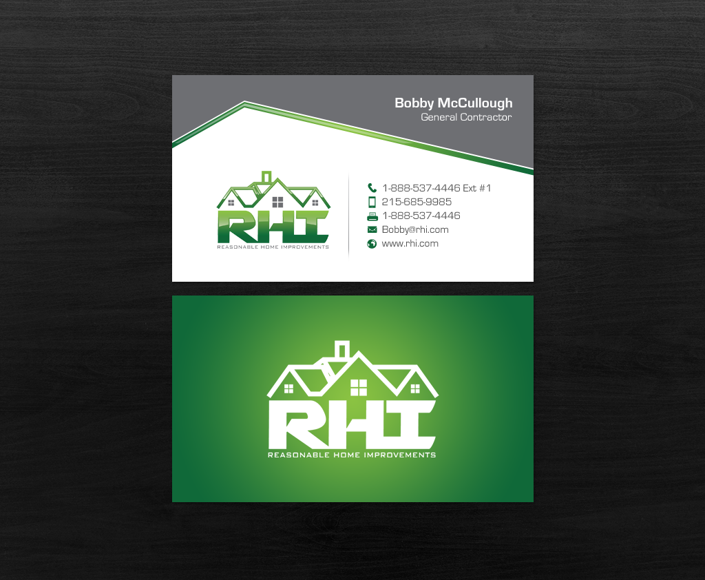 Business Card Design by chandrayaan.creative for Reasonable Home Improvements | Design #12103308