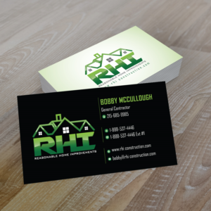 Design de Carte de Visite par Creative Jiniya pour Reasonable Home Improvements | Design #12094253