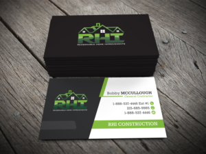 Business Card Design by alhemique1 for Reasonable Home Improvements | Design: #12090545