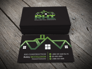 Business Card Design by alhemique1 for Reasonable Home Improvements | Design: #12090547