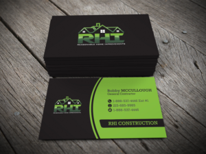 Business Card Design by alhemique1 for Reasonable Home Improvements | Design: #12090548