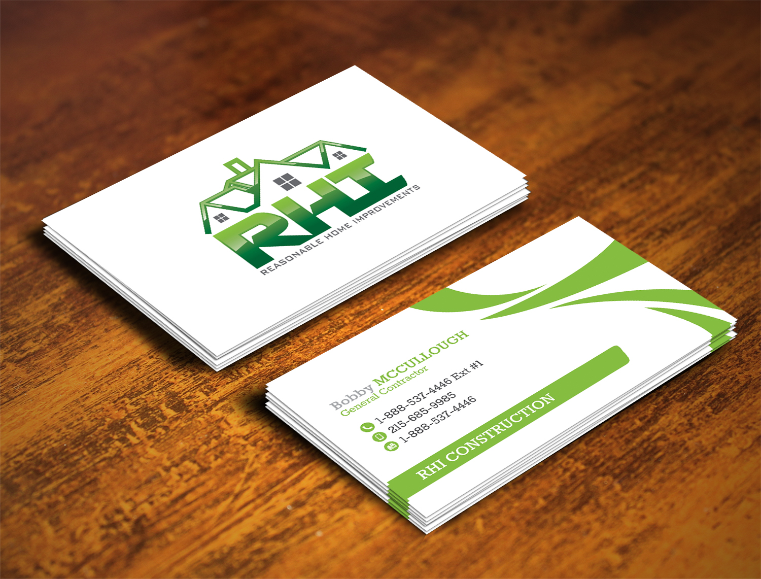 Business Card Design by alhemique1 for Reasonable Home Improvements | Design #12090552