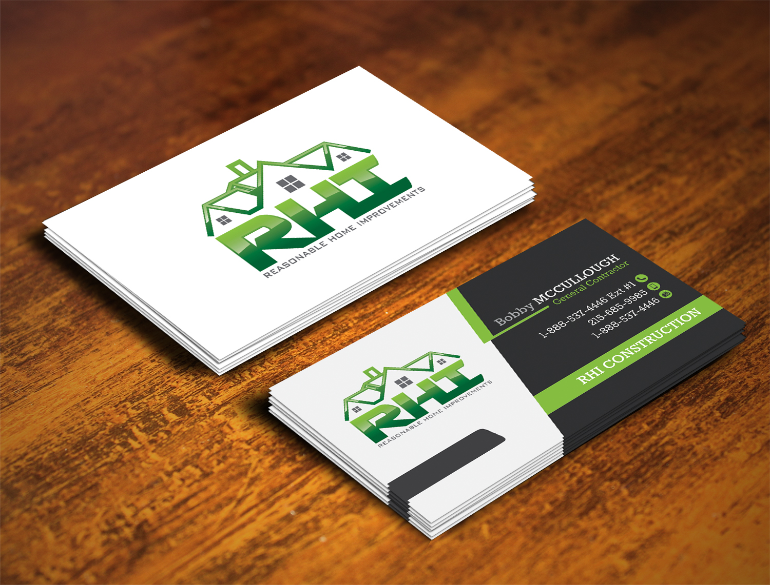 Business Card Design by alhemique1 for Reasonable Home Improvements | Design #12090553