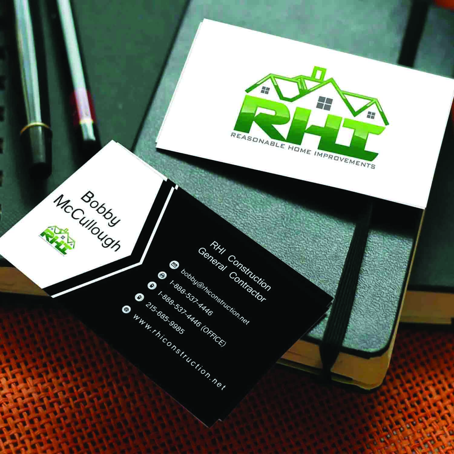 Business Card Design by gitaugriffith for Reasonable Home Improvements | Design #12089572