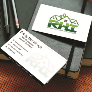 Design de Carte de Visite par gitaugriffith pour Reasonable Home Improvements | Design : #12089667