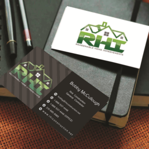 Design de Carte de Visite par gitaugriffith pour Reasonable Home Improvements | Design : #12089891