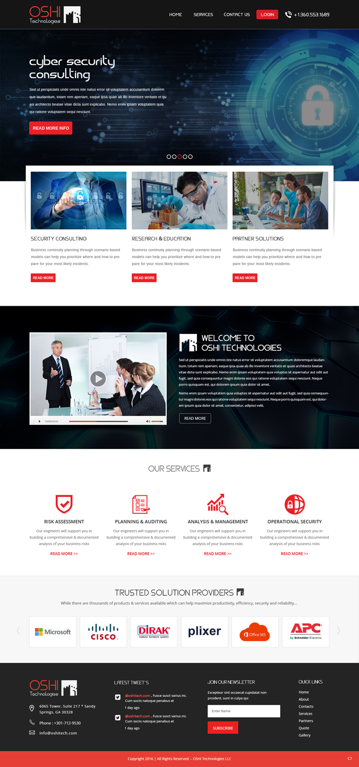 Graphic Design by pb for OSHITECH | Design: #12114948