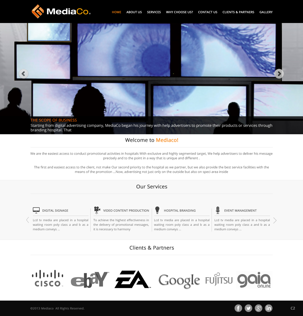 Web Design by pb for PT MediaCo | Design #2387380