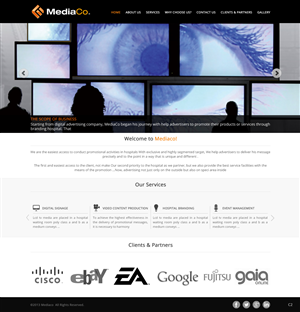 Web Design by pb for PT MediaCo | Design: #2387380